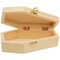 Wooden Coffin Box, Multiple Sizes, Unfinished, Halloween Decor, Pet Casket | Woodpeckers